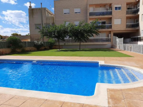 1 bajo con 2 Terrazas piscina y jardin